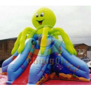 octopus inflatable slide